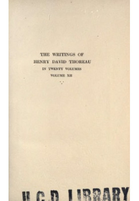 The Writings of Henry David Thoreau in 20 Volumes