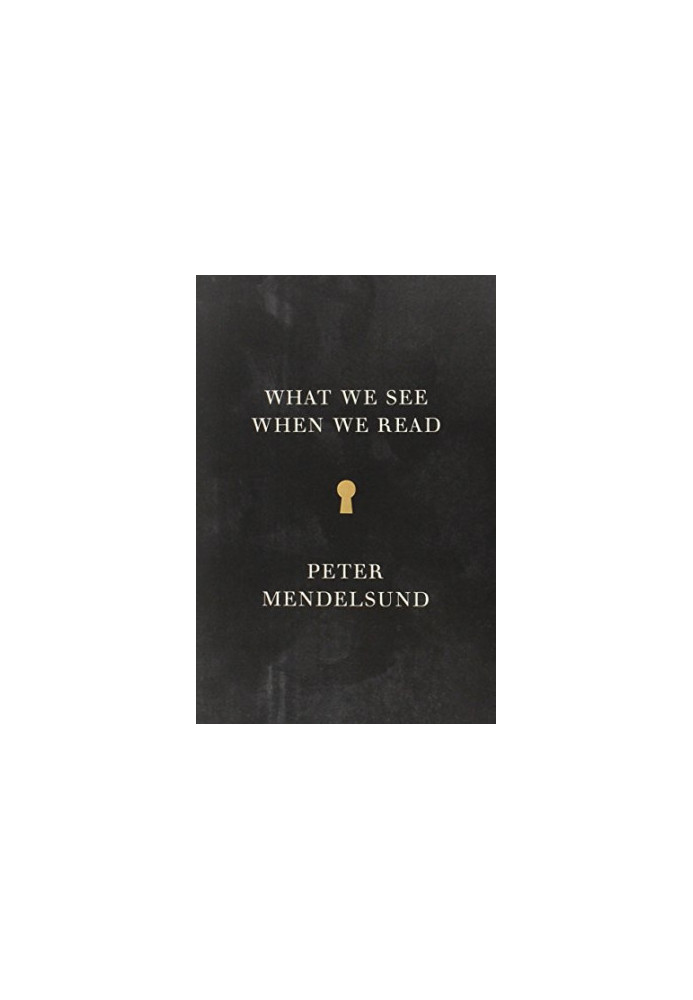 What we see when we read : a phenomenology  with illustrations