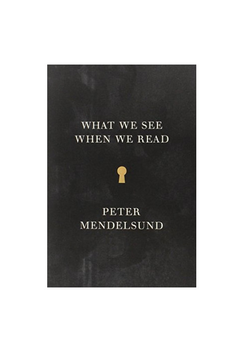 What we see when we read : a phenomenology  with illustrations