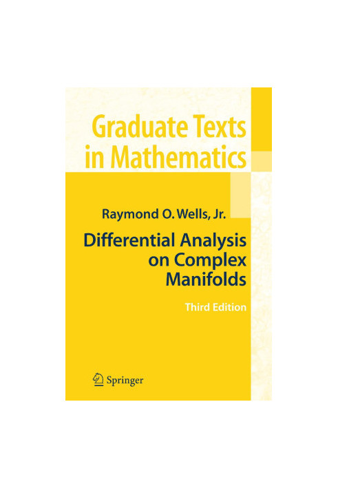 Differential Analysis on Complex Manifolds: Third Edition