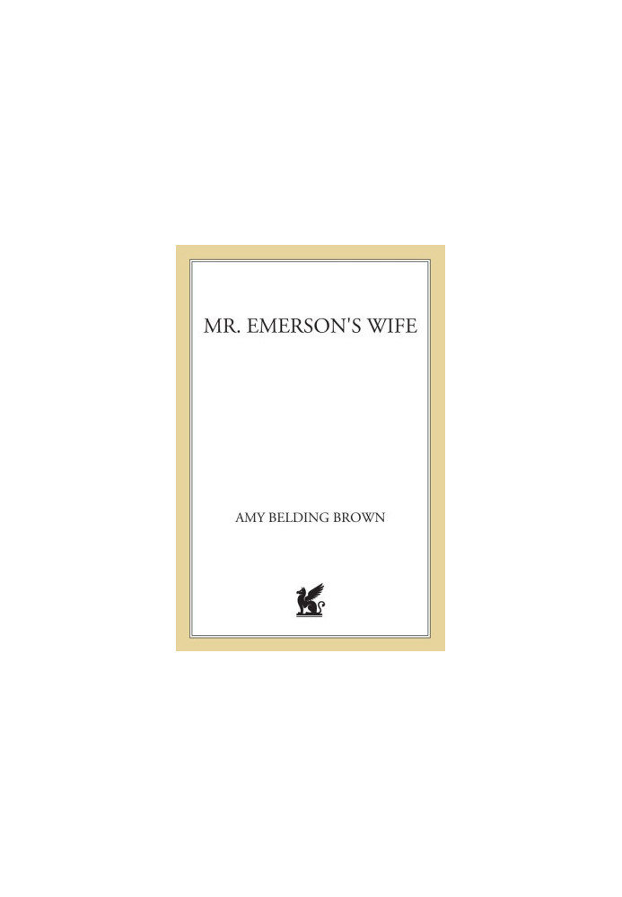 Mr. Emerson's Wife