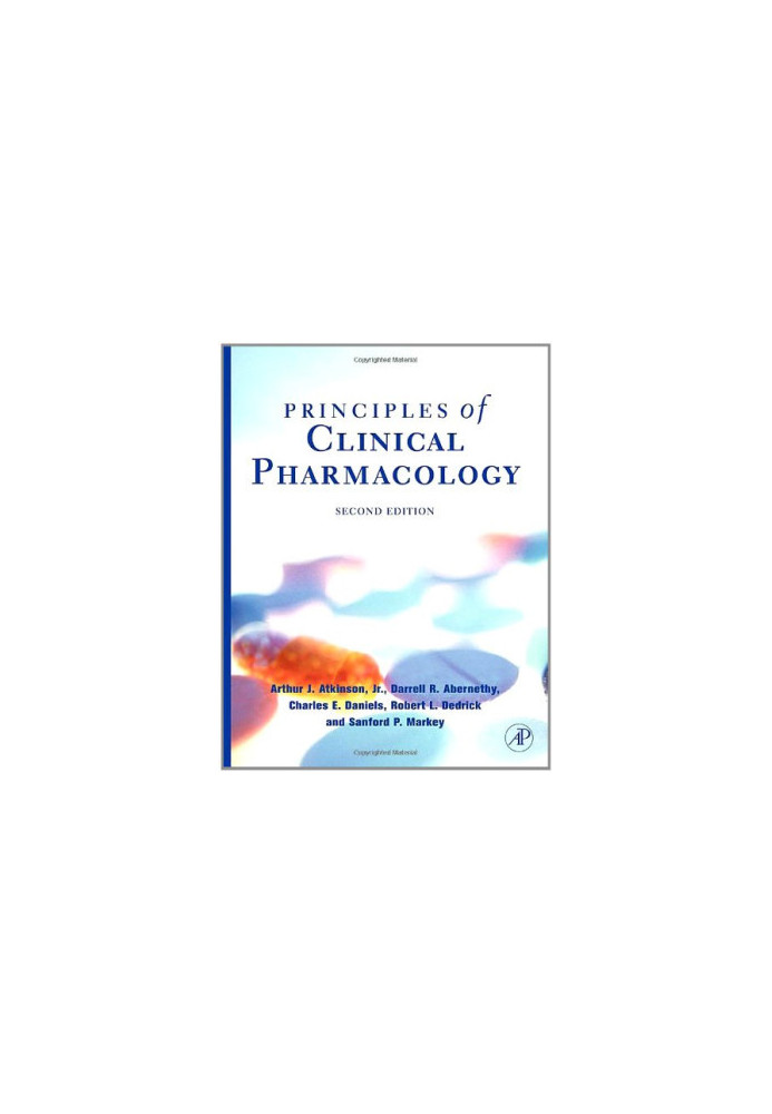 Principles of clinical pharmacology