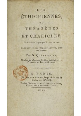 The Ethiopian Women, or Theagenes and Chariclea, volumes 1-3