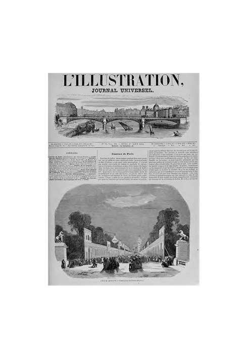 L'Illustration, № 0075, 1 серпня 1844 р