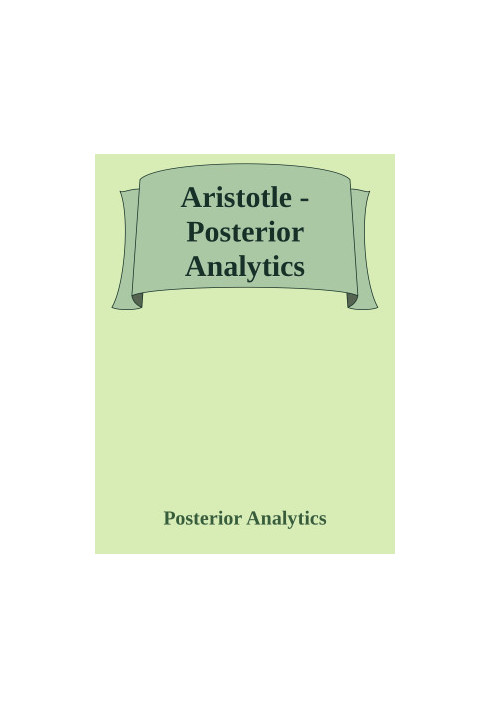 Posterior Analytics