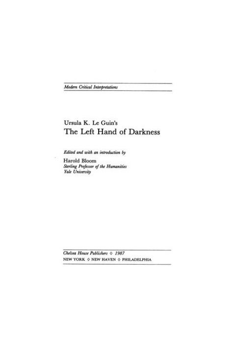 Blooms The Left Hand Of Darkness