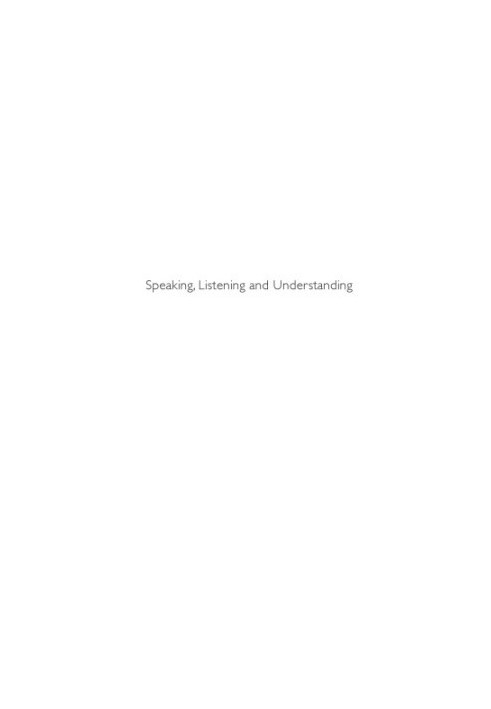 Speaking, Listening And Understanding: Debate For Non Native English Speakers