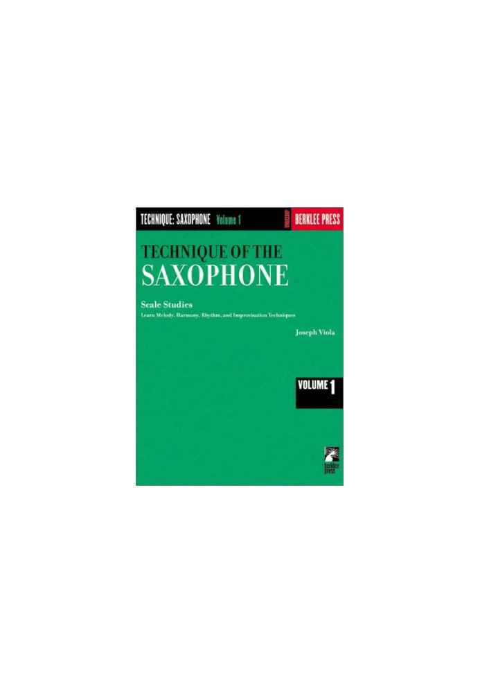 Technique of the Saxophone: Scale Studies