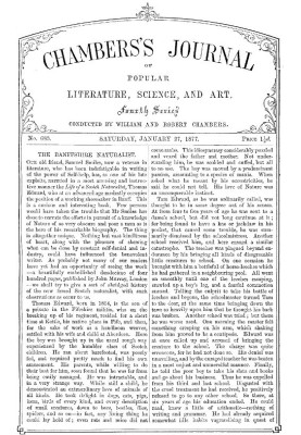 Chambers's Journal of Popular Literature, Science, and Art, No. 683 January 27, 1877