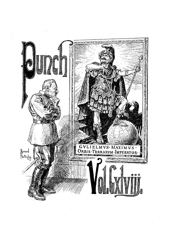 «Пунш, или лондонский шаривари», том 148, 6 января 1915 г.