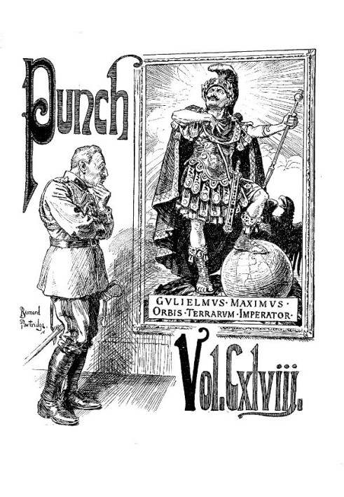 «Пунш, или лондонский шаривари», том 148, 6 января 1915 г.