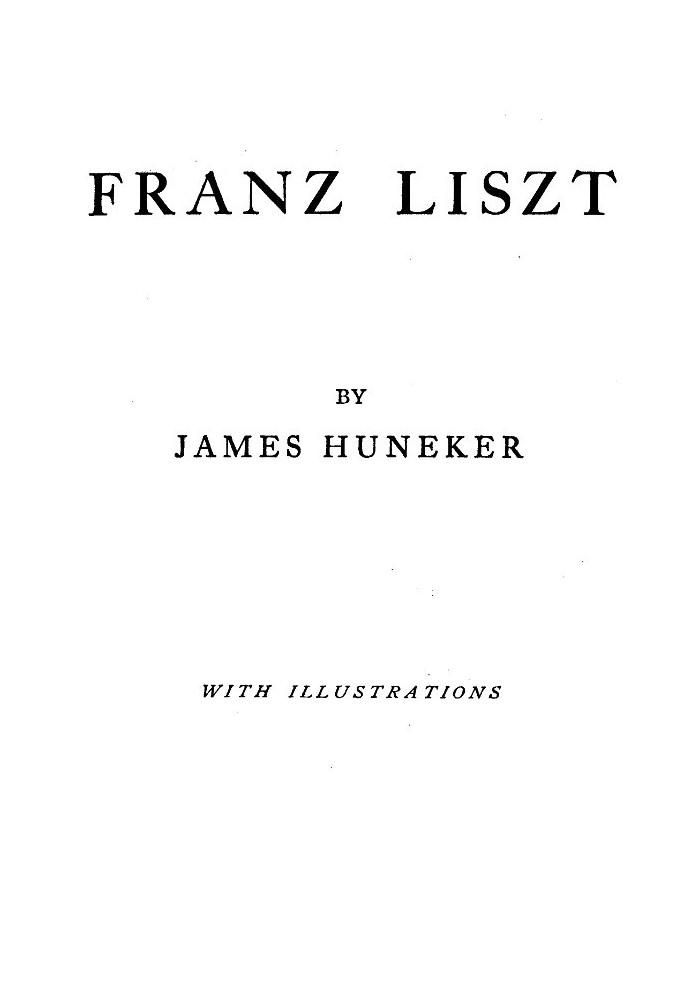 Franz Liszt