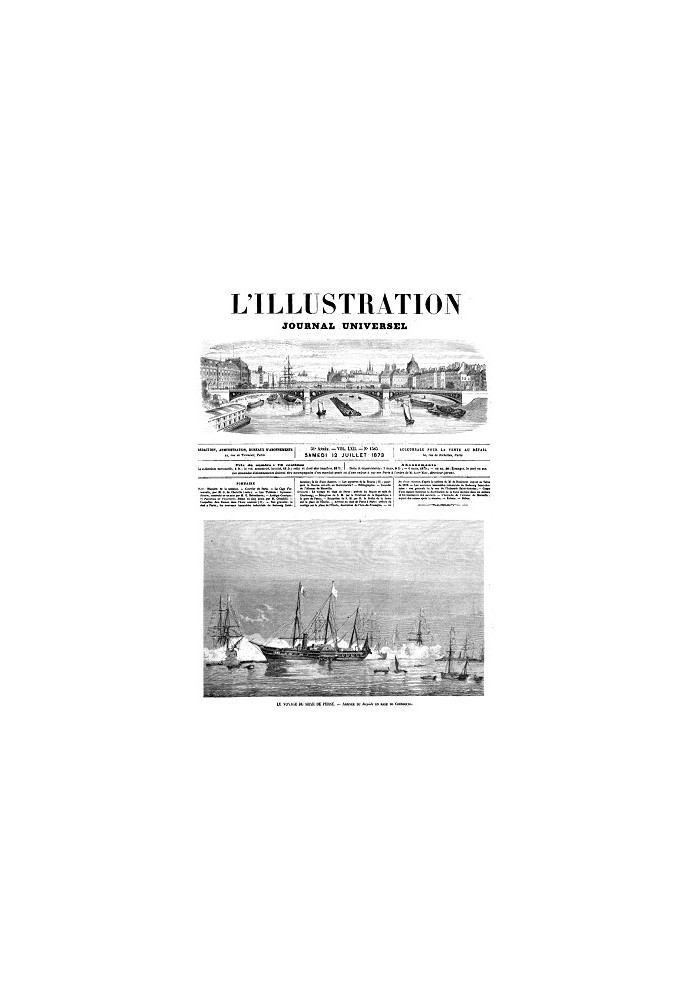 L'Illustration, № 1585, 12 июля 1873 г.