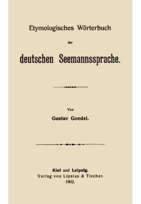 Etymological dictionary of the German sailor's language