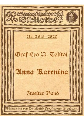 Anna Karenina, 2nd volume