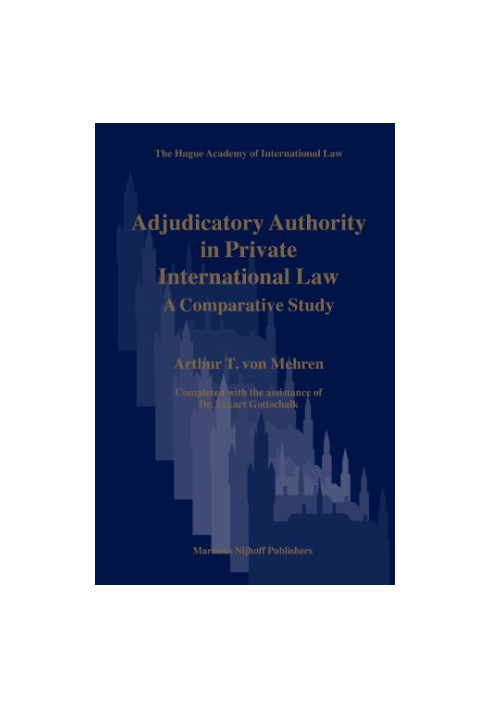 Adjudicatory Authority in Private International Law.