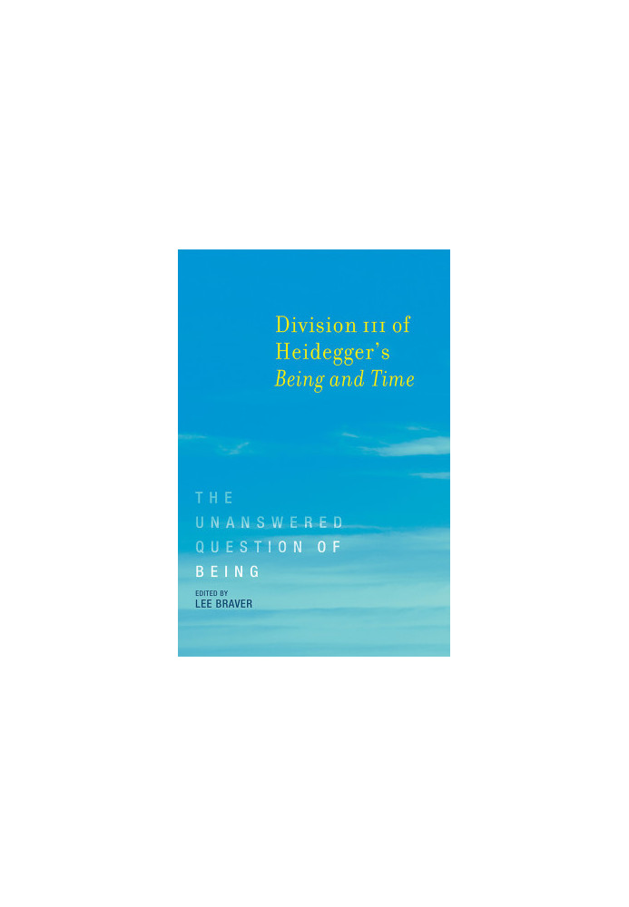 Division III of Heidegger's Being and Time