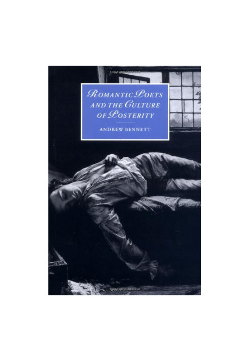 Romantic poets culture psoterity