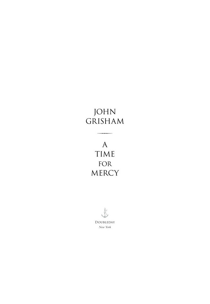 A Time for Mercy