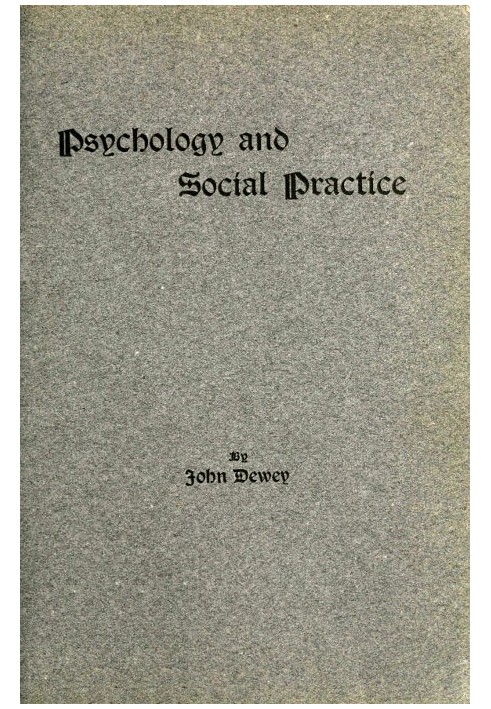 Psychology and Social Practice