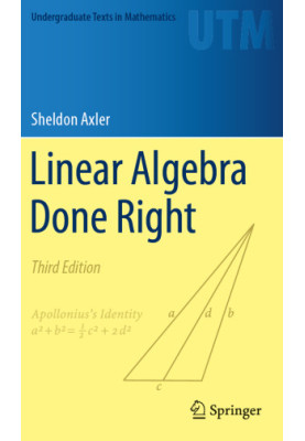 Linear Algebra Done Right, Third Edition