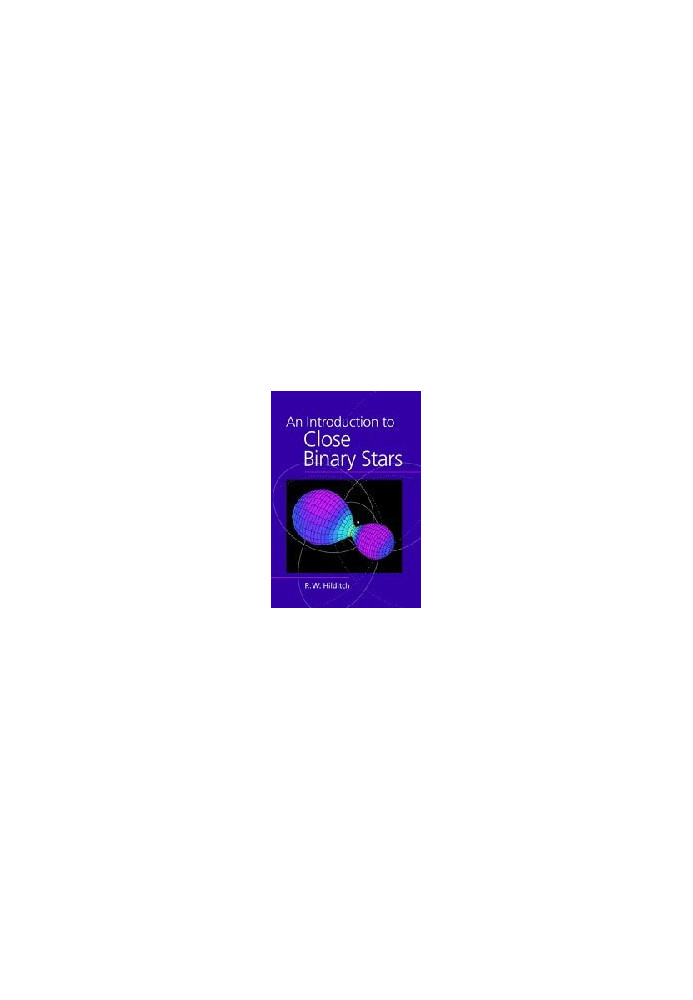 An Introduction to Close Binary Stars