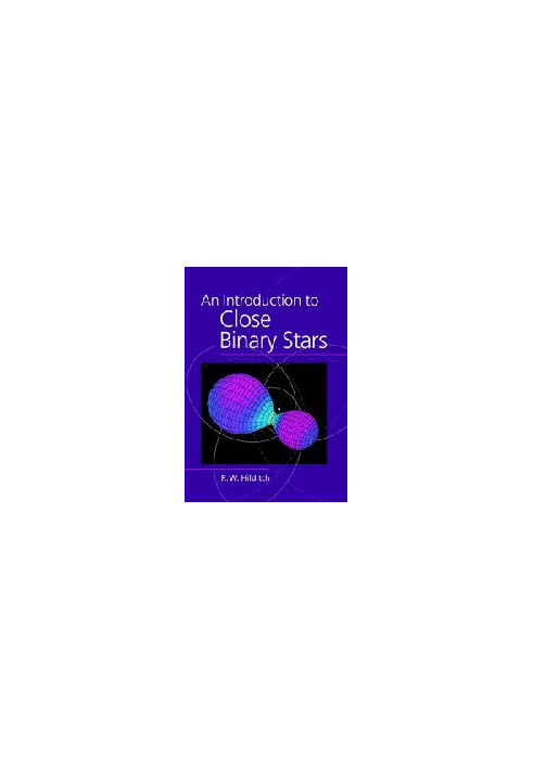 An Introduction to Close Binary Stars
