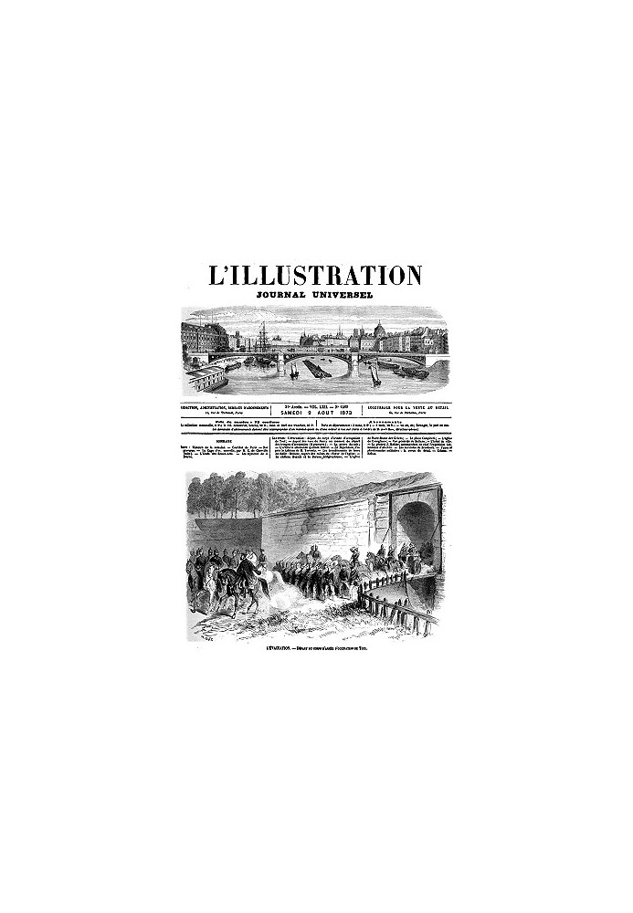 L'Illustration, № 1589, 9 августа 1873 г.