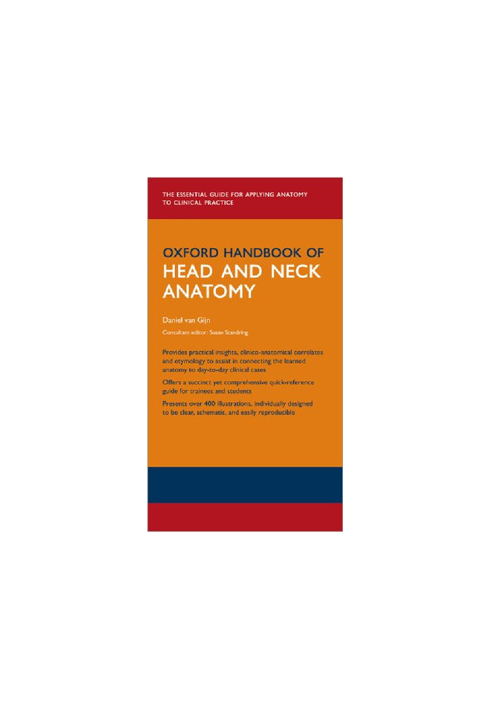 Oxford Handbook of Head and Neck Anatomy