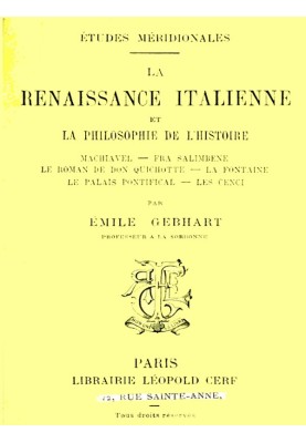 The Italian Renaissance and the Philosophy of History
