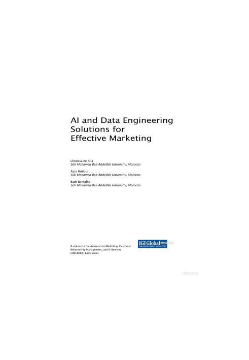AI and Data Engineering Solutions for Effective Marketing