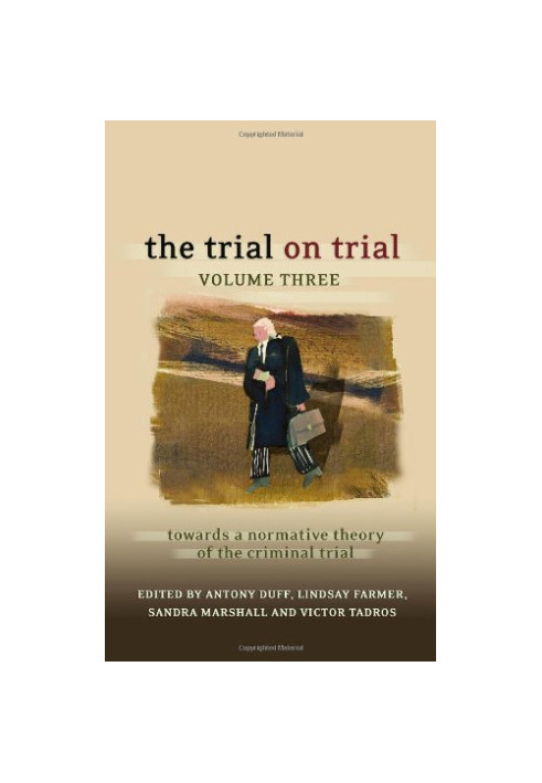 The Trial on Trial: Volume 3: Towards a Normative Theory of the Criminal Trial