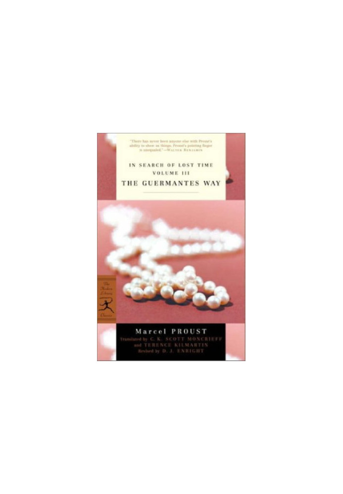 In Search of Lost Time, Volume III: The Guermantes Way