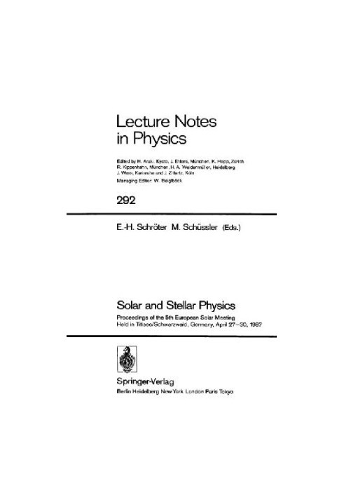 Solar and Stellar Physics
