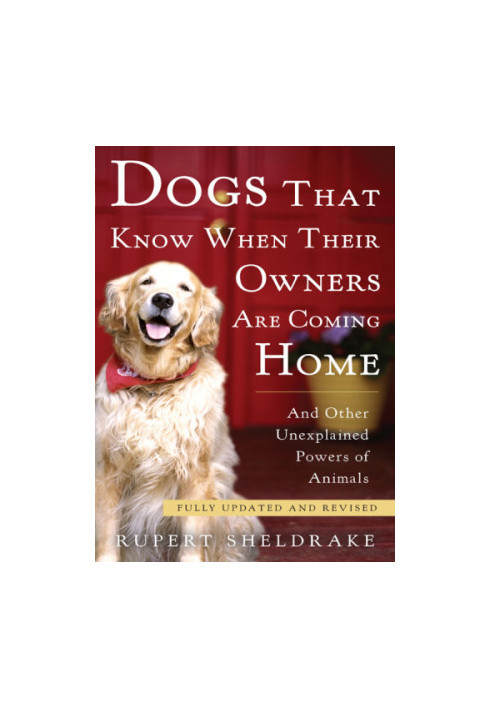 Dogs that know when their owners are coming home: and other unexplained powers of animals