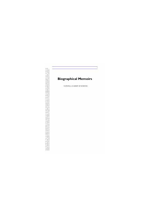 Biographical Memoirs : Volume 79