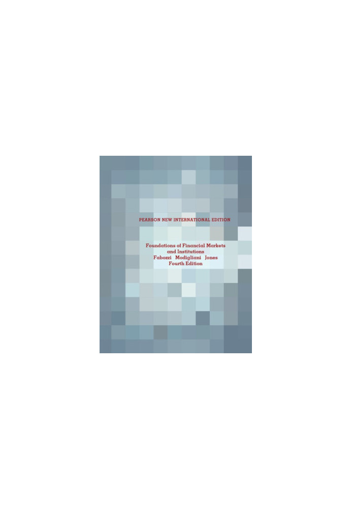 Foundations of Financial Markets and Institutions