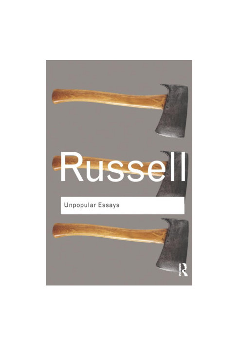 Unpopular Essays