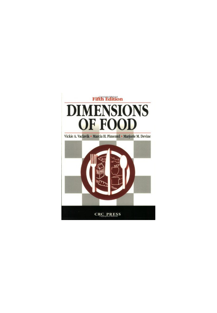 Dimensions of Food, Fifth Edition