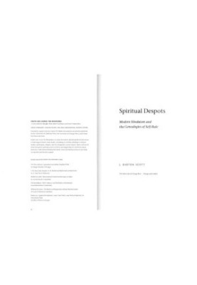 Spiritual despots: Modern Hinduism and the genealogies of self-rule