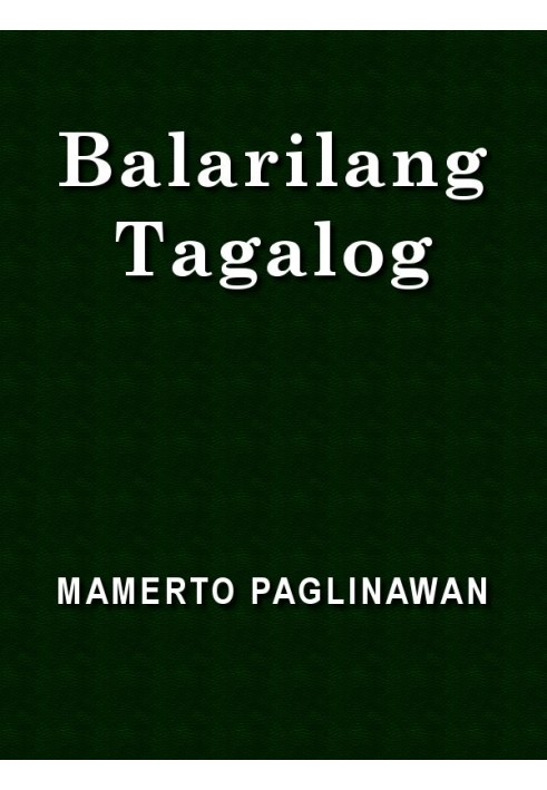 Tagalog grammar