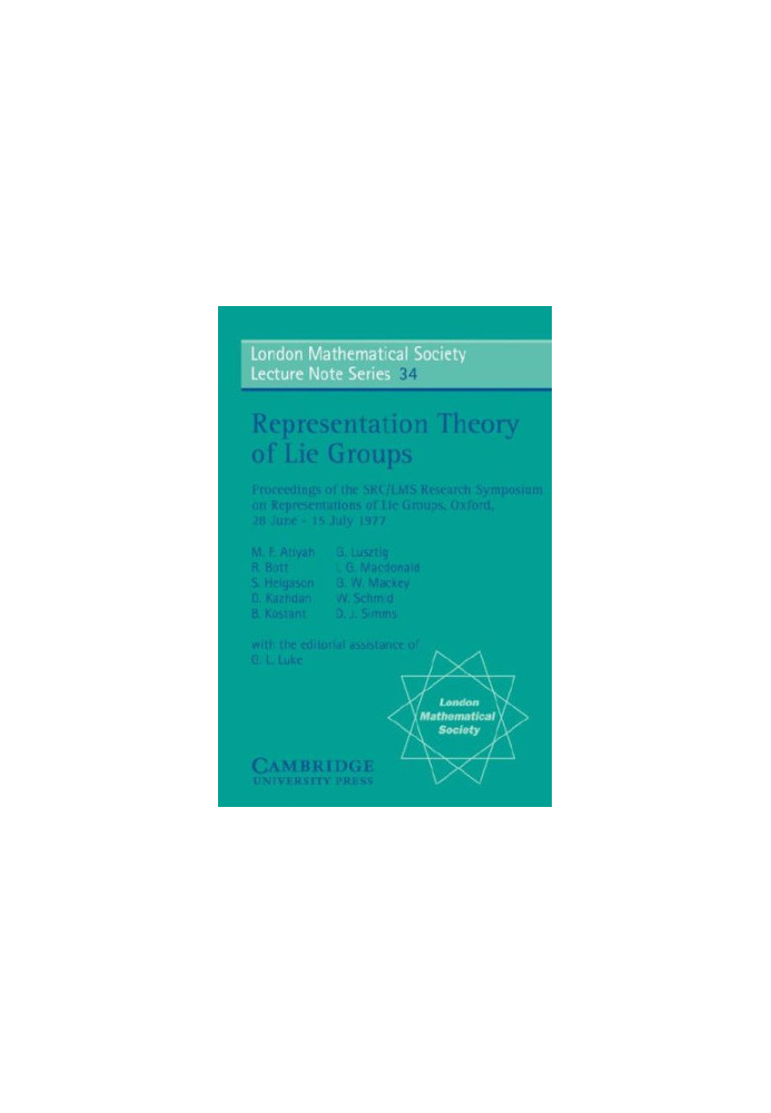 Representation Theory of Lie Groups