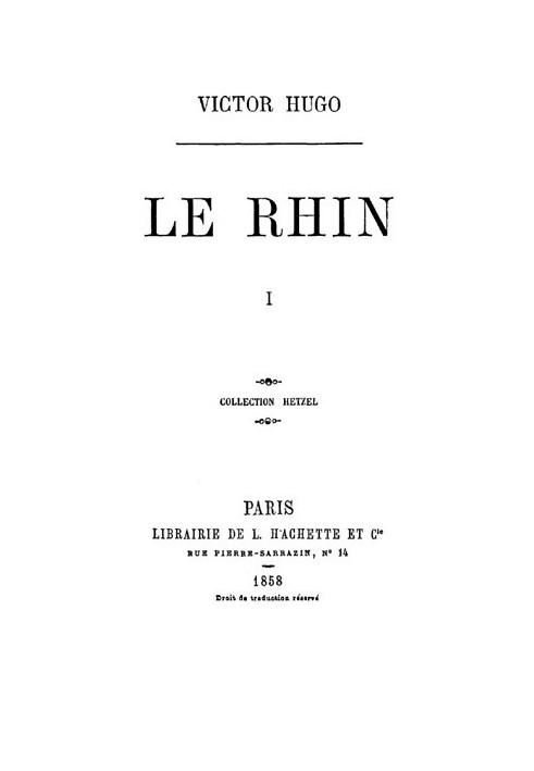 The Rhine, Volume I