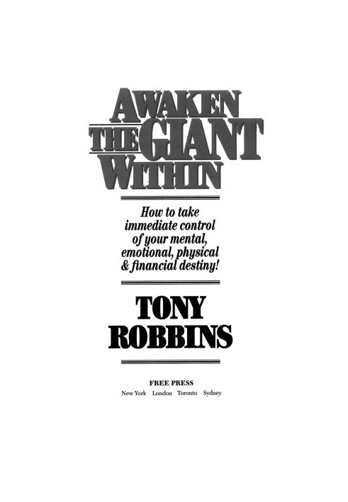 Awaken the Giant Within