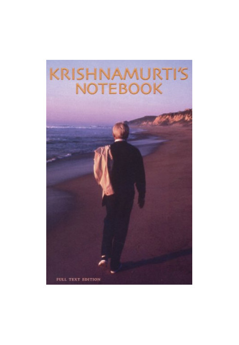 Krishnamurti's Notebook