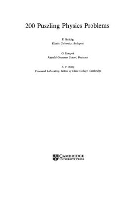 200 Puzzling Physics Problems: With Hints and Solutions
