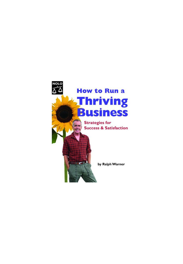 How to Run a Thriving Business.