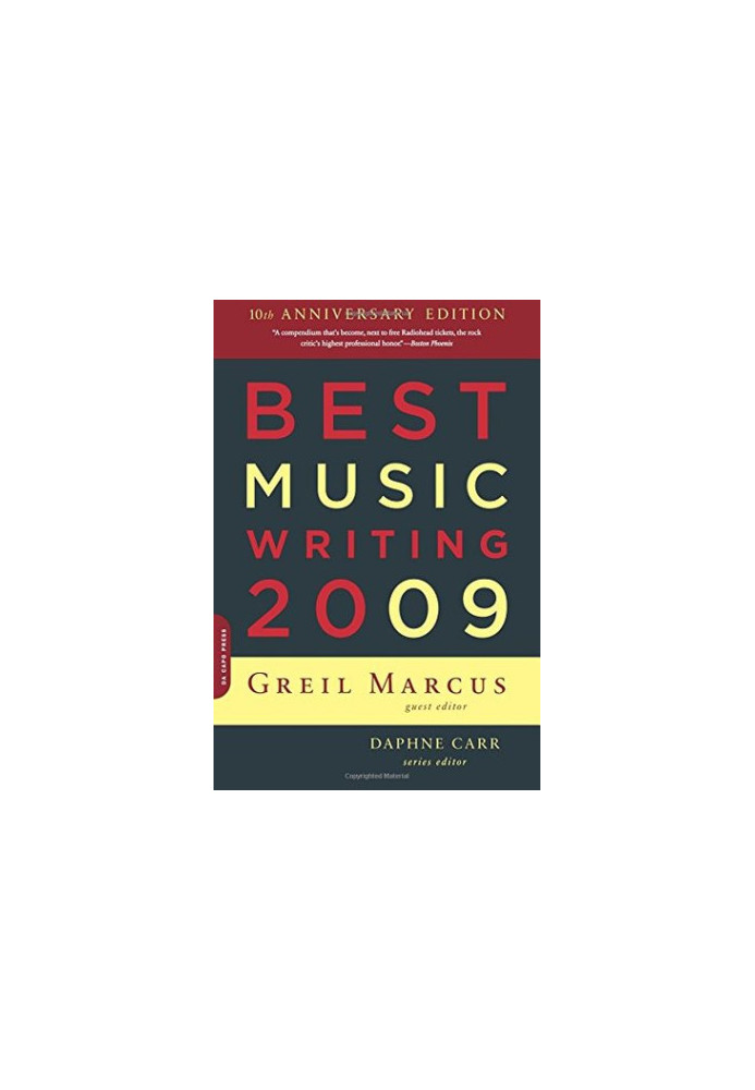 Best music writing 2009