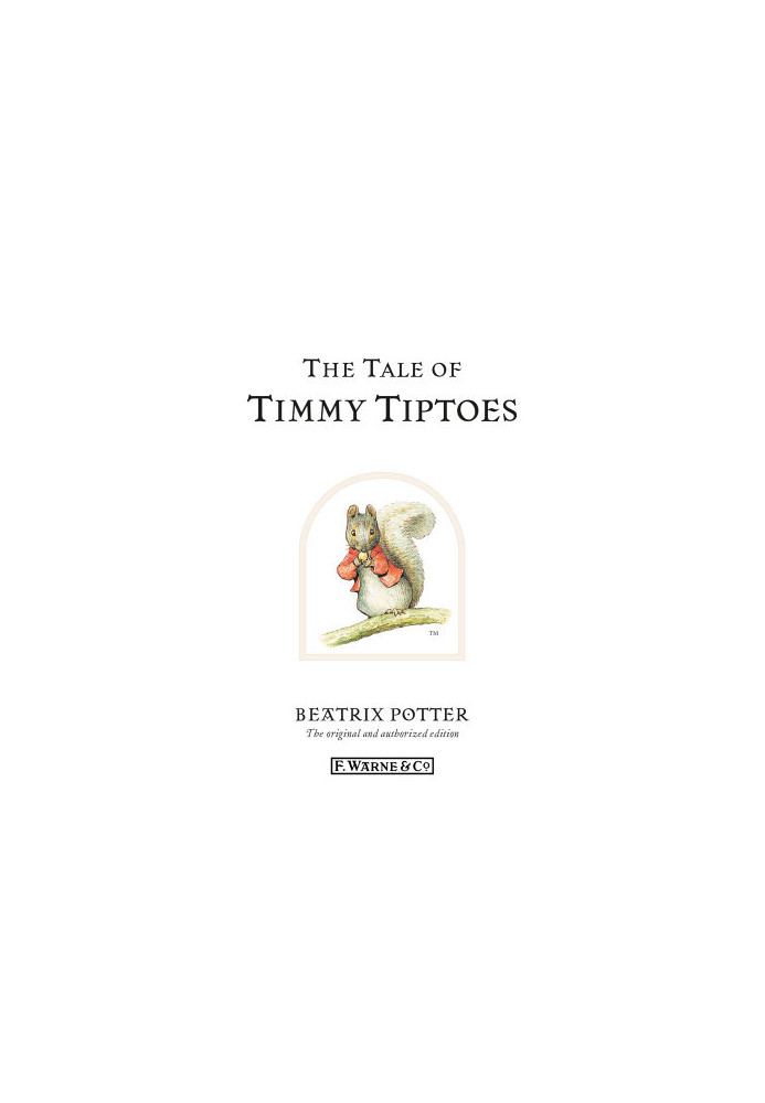 The Tale of Timmy Tiptoes