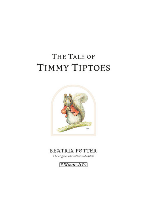 The Tale of Timmy Tiptoes